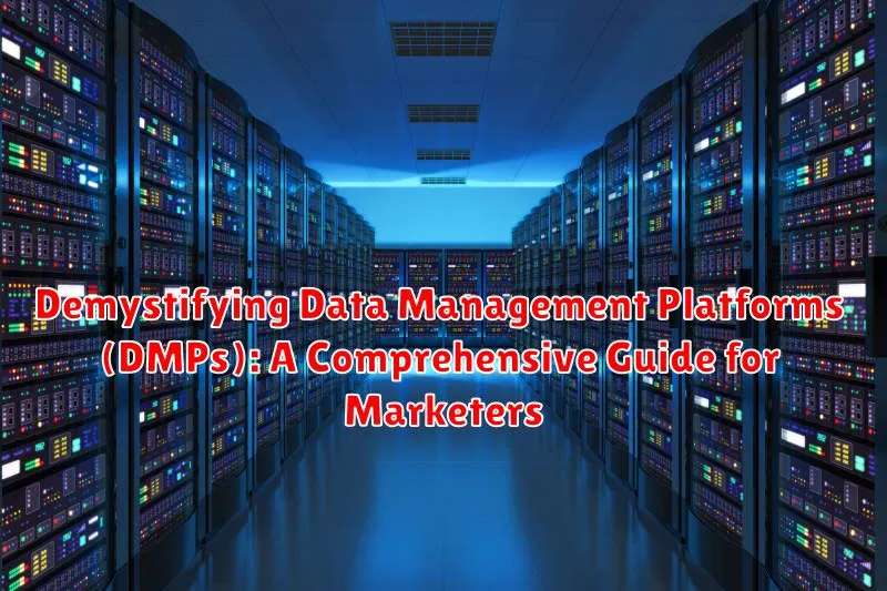 Demystifying Data Management Platforms (DMPs): A Comprehensive Guide for Marketers Demystifying Data Management Platforms (DMPs): A Comprehensive Guide for Marketers