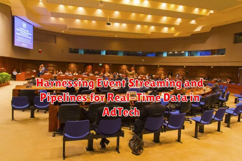Harnessing Event Streaming and Pipelines for Real-Time Data in AdTech Harnessing Event Streaming and Pipelines for Real-Time Data in AdTech