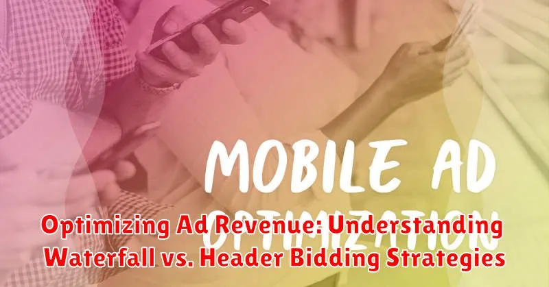 Optimizing Ad Revenue: Understanding Waterfall vs. Header Bidding Strategies Optimizing Ad Revenue: Understanding Waterfall vs. Header Bidding Strategies